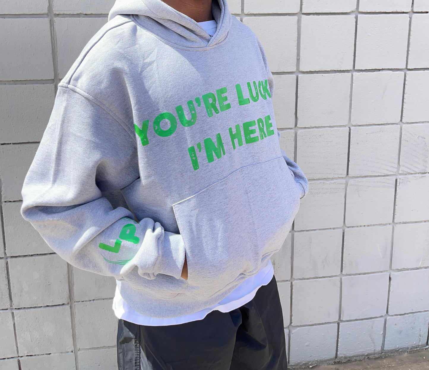 “YOU’RE LUCKY I’M HERE” V2 LUCKY